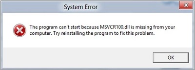 How To Fix Missing .DLL Files