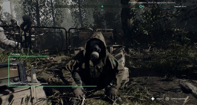 Chernobylite crack