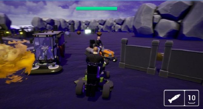 Lawnmower Game: Battle