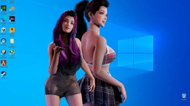 Desktop Sex Doll pc