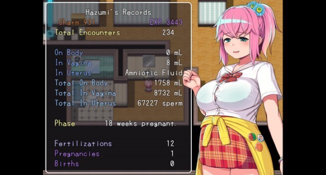 Hazumi and the Pregnation pc