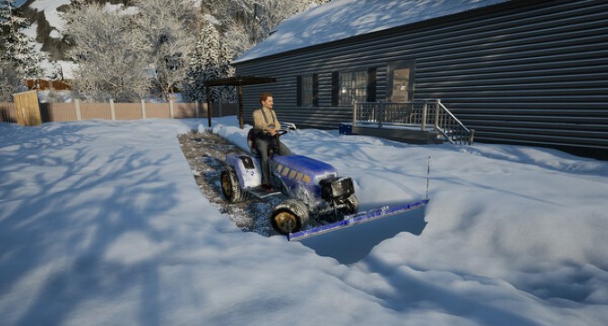 Snow Plowing Simulator pc
