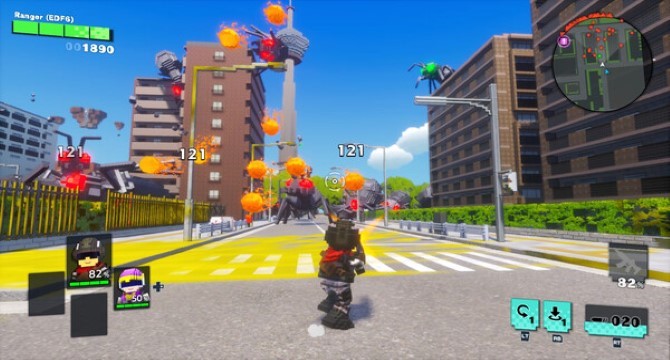 EARTH DEFENSE FORCE: WORLD BROTHERS 2 pc