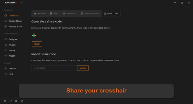 Crosshair X pc