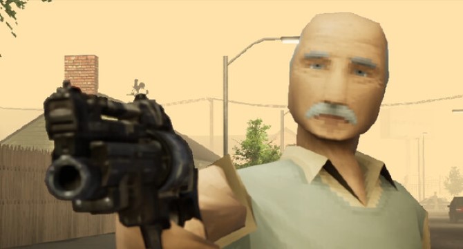 Grandpa High on Retro free