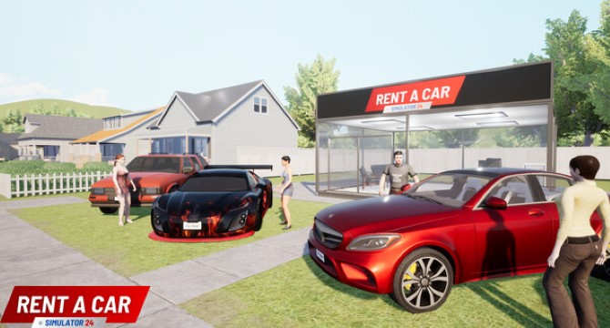 Rent A Car Simulator 24 pc