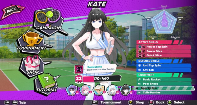 Academy Love Saga: Tennis Angels EX pc