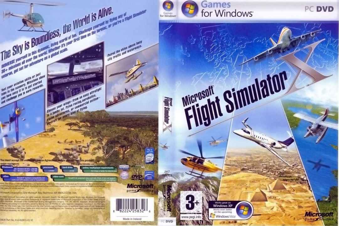 microsoft flight simulator x