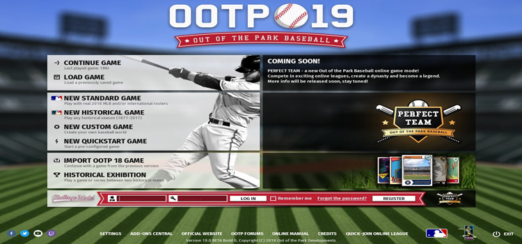 Out Of The Park Baseball 19 Free Download Crack PC Game
