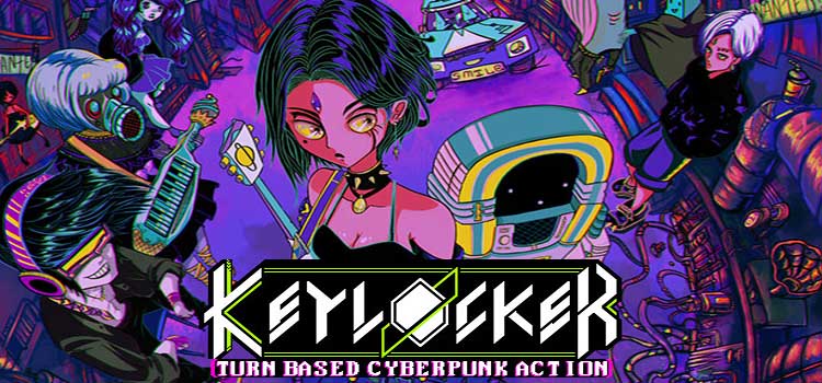 Keylocker Turn Based Cyberpunk Action Free Download