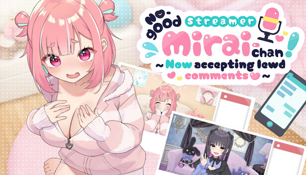 No-good Streamer Mirai-chan Free Download Adult Game